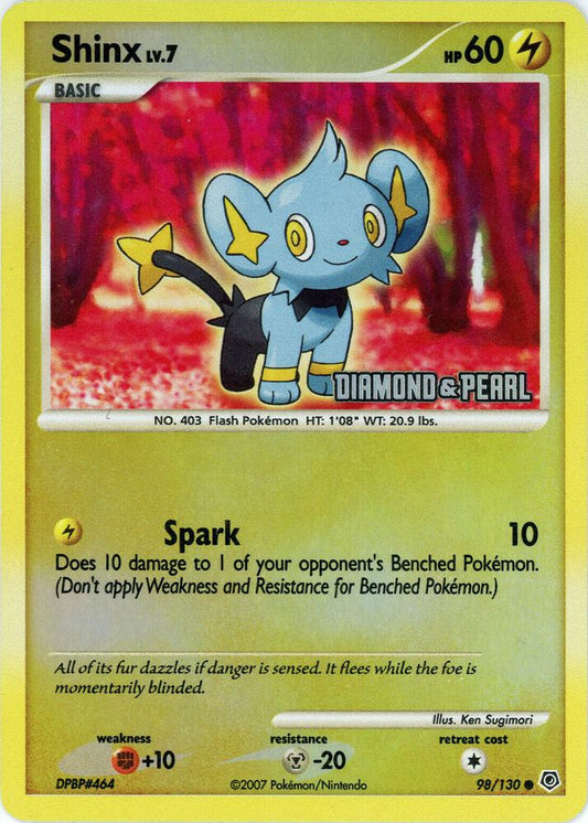 Shinx - 98/130 [Diamond & Pearl] [Burger King Promos] 098/130