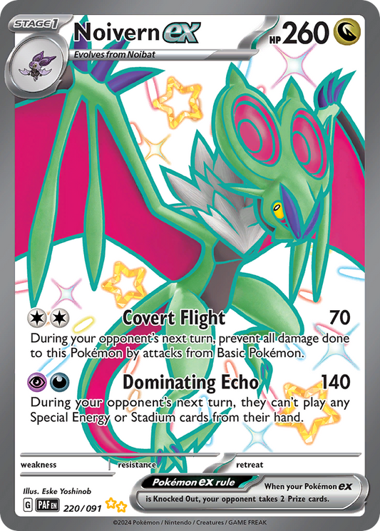 Noivern ex - 220/91 Paldean Fates