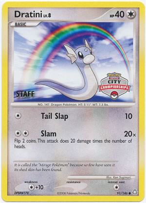Dratini - 91/146 (City Championships) [Staff] [League & Championship Cards] 091/146