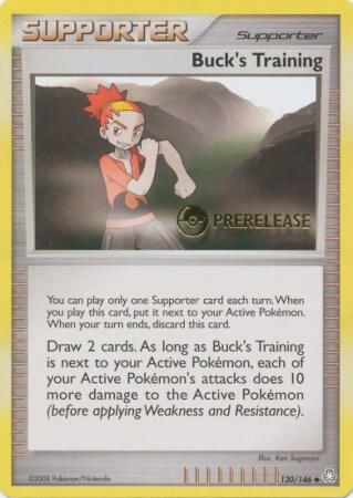 Buck's Training - 130/146 (Prerelease) [Miscellaneous Cards & Products] 130