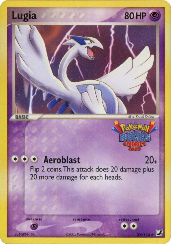 Lugia - 29/115 (Pokemon Rocks America) [Miscellaneous Cards & Products] 029/115