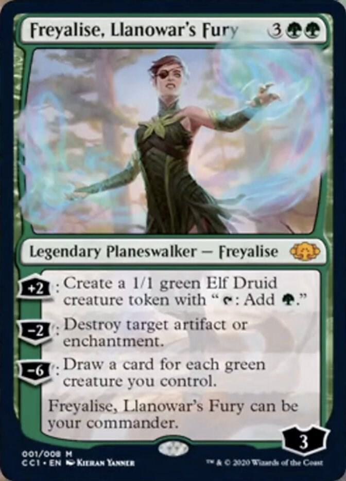 Freyalise, Llanowar's Fury [Commander Collection: Green] 1