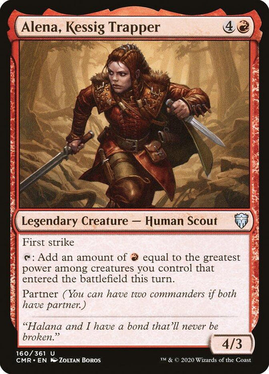 Alena, Kessig Trapper [Commander Legends] 160