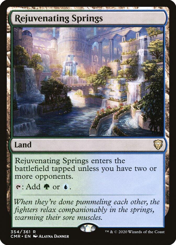 Rejuvenating Springs [Commander Legends] 354