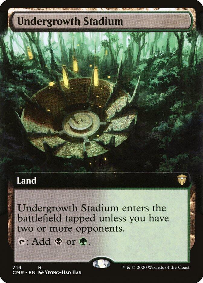 Undergrowth Stadium (Extended Art) [Commander Legends] 714