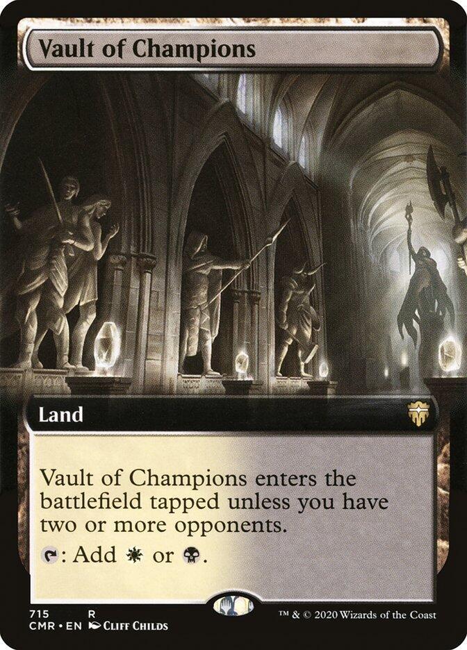 Vault of Champions (Extended Art) [Commander Legends] 715