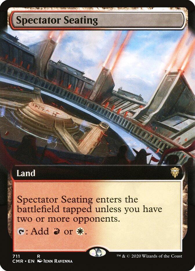 Spectator Seating (Extended Art) [Commander Legends] 711