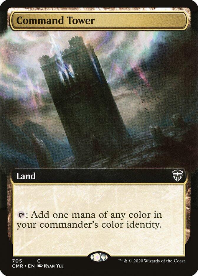 Command Tower (Extended Art) [Commander Legends] 705