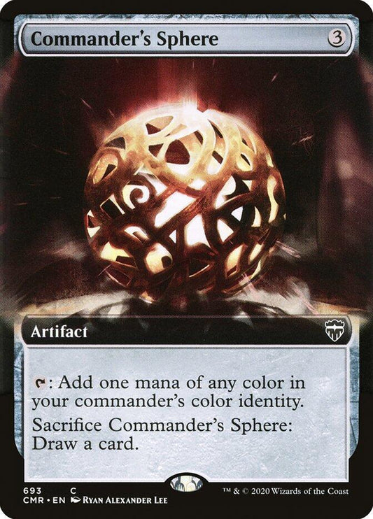 Commander's Sphere (Extended Art) [Commander Legends] 693