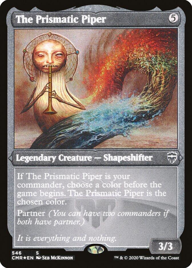 The Prismatic Piper (Foil Etched) [Commander Legends] 546