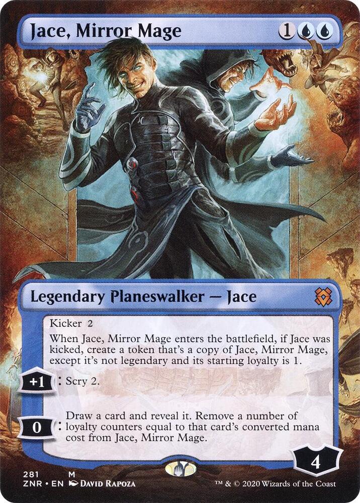 Jace, Mirror Mage (Borderless) [Zendikar Rising] 281