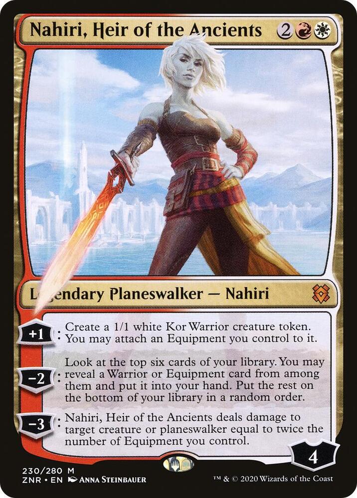 Nahiri, Heir of the Ancients [Zendikar Rising] 230