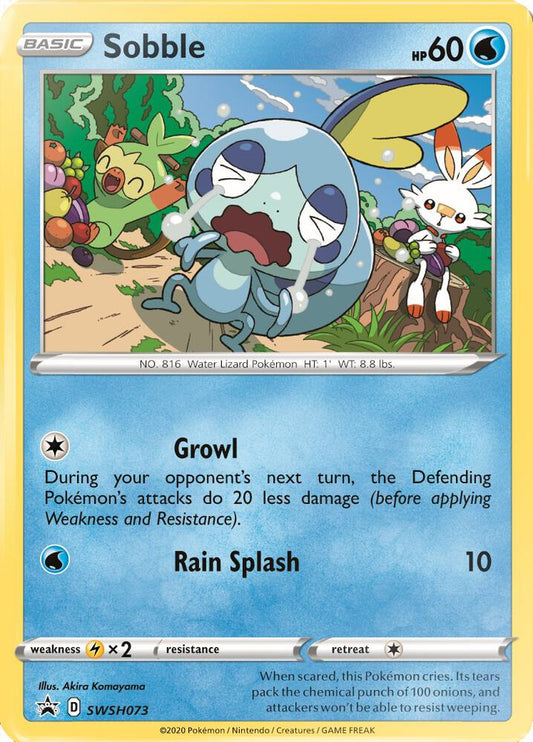 Sobble - SWSH073 [SWSH: Sword & Shield Promo Cards] SWSH073