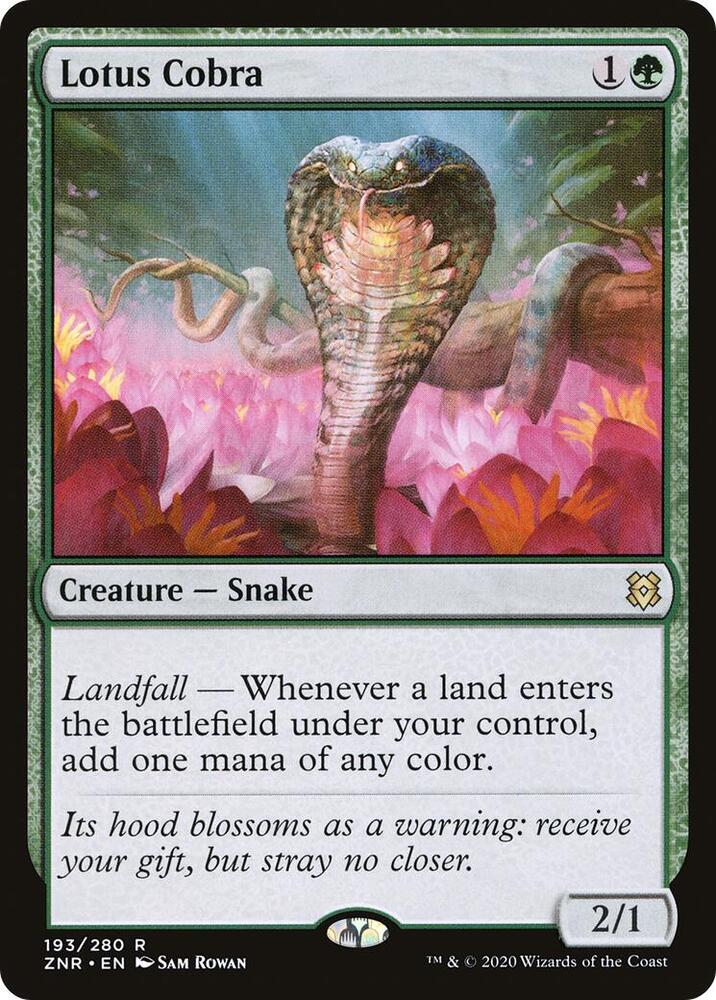 Lotus Cobra [Zendikar Rising] 193