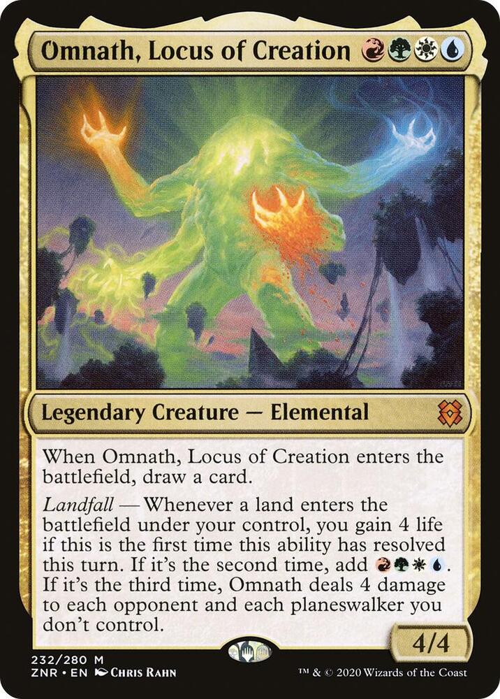 Omnath, Locus of Creation [Zendikar Rising] 232