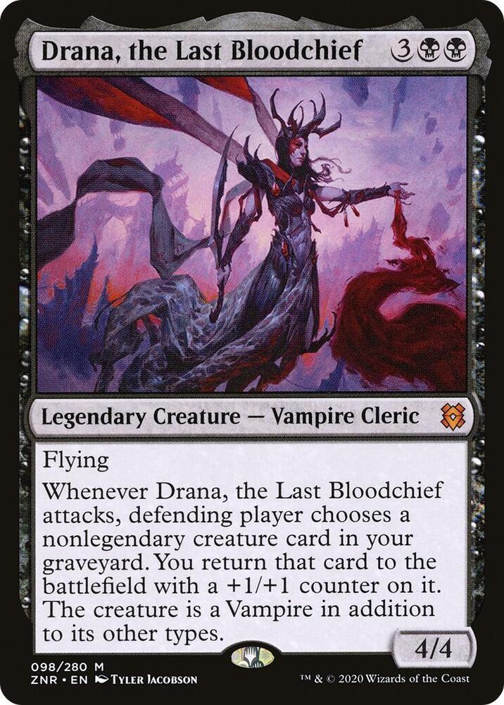 Drana, the Last Bloodchief [Zendikar Rising] 98