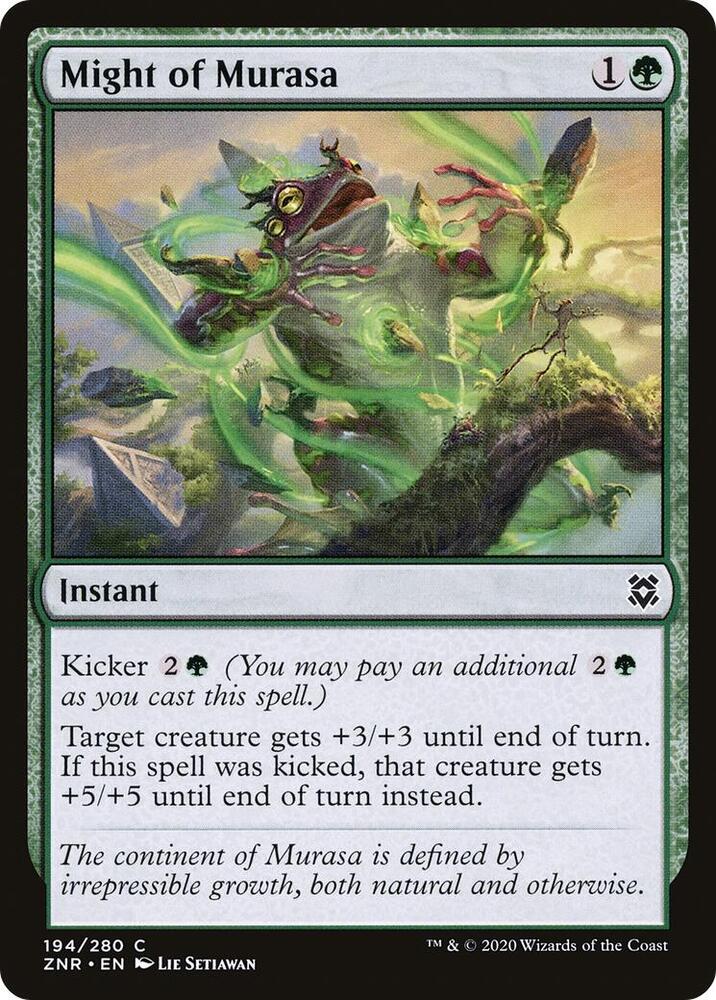 Might of Murasa [Zendikar Rising] 194