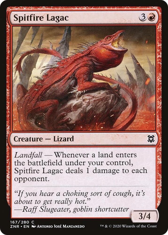 Spitfire Lagac [Zendikar Rising] 167