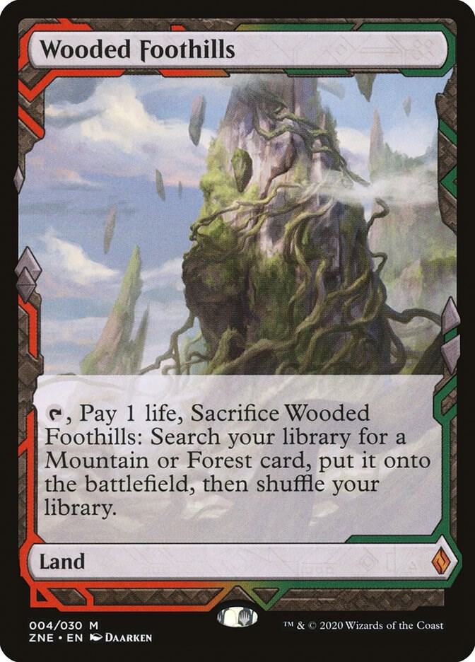 Wooded Foothills [Zendikar Rising Expeditions] 4