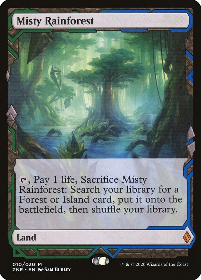 Misty Rainforest [Zendikar Rising Expeditions] 10