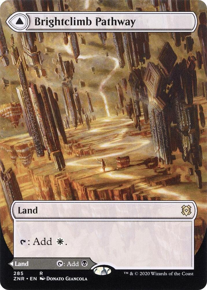 Brightclimb Pathway (Borderless) [Zendikar Rising] 285