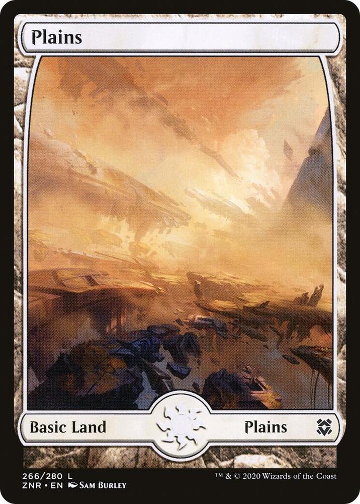 Plains (266) - Full Art [Zendikar Rising] 266