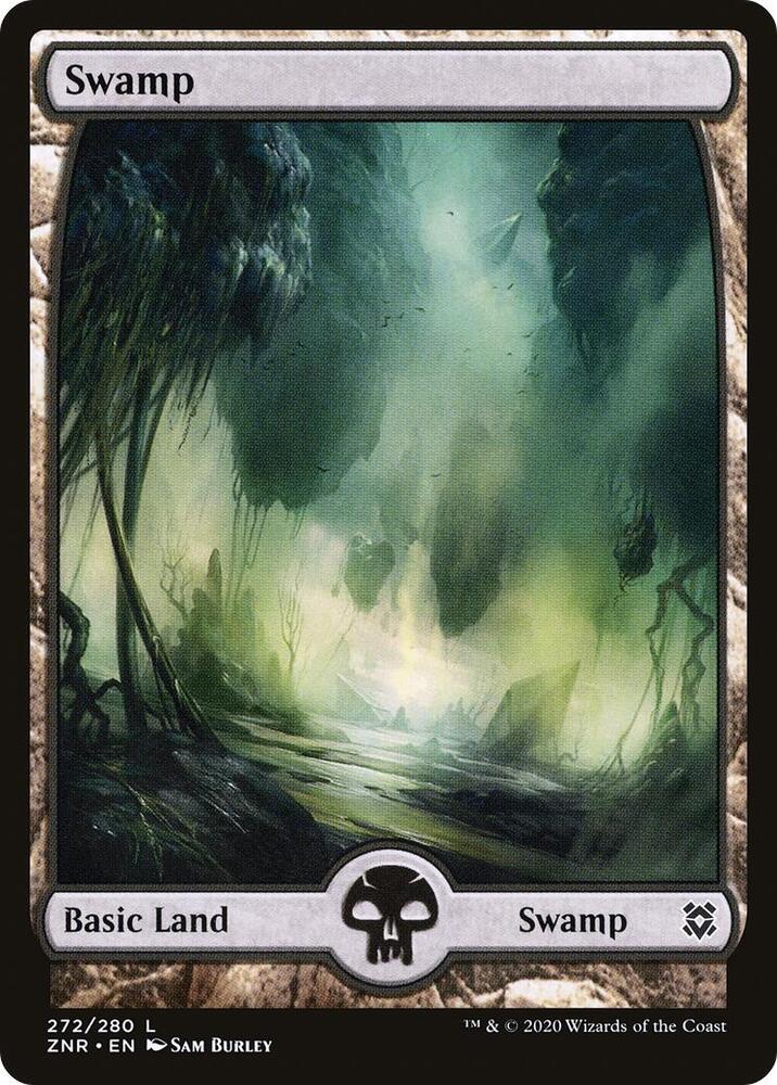 Swamp (272) - Full Art [Zendikar Rising] 272