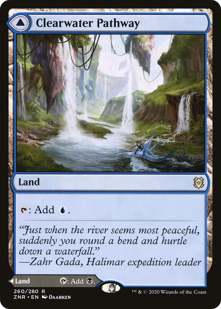 Clearwater Pathway [Zendikar Rising] 260