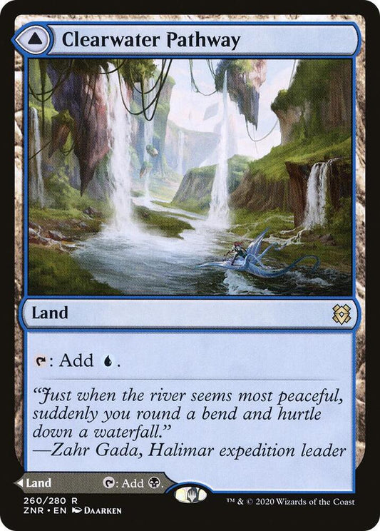 Clearwater Pathway [Zendikar Rising] 260