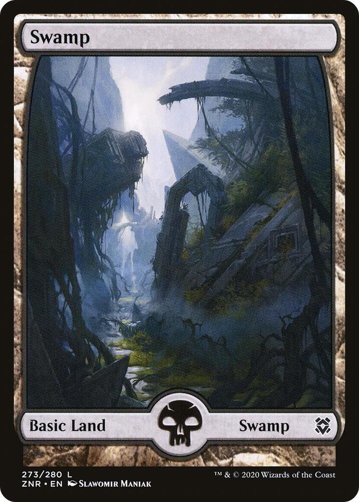 Swamp (273) - Full Art [Zendikar Rising] 273