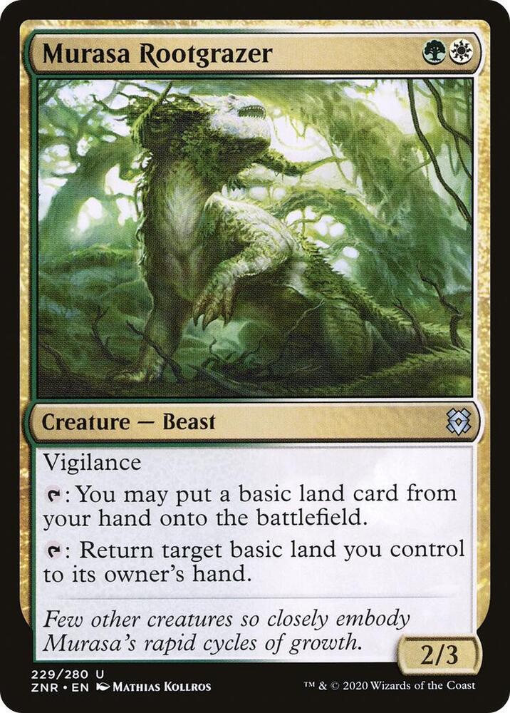 Murasa Rootgrazer [Zendikar Rising] 229