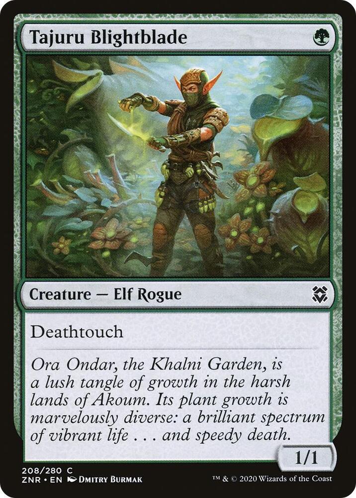 Tajuru Blightblade [Zendikar Rising] 208