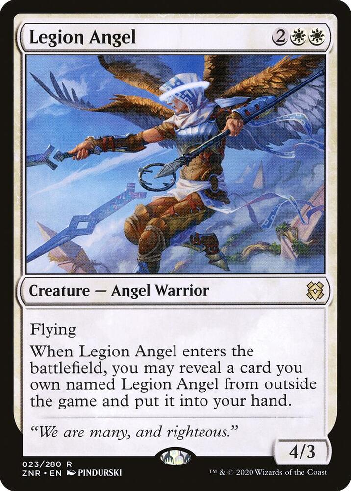 Legion Angel [Zendikar Rising] 23