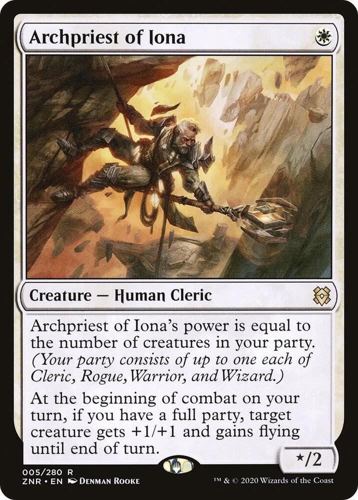 Archpriest of Iona [Zendikar Rising] 5
