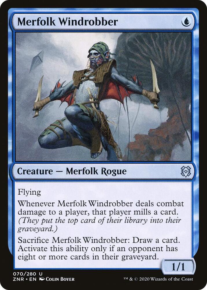 Merfolk Windrobber [Zendikar Rising] 70