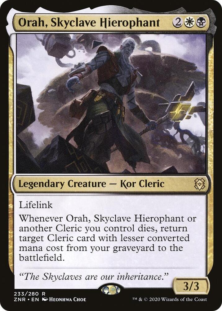 Orah, Skyclave Hierophant [Zendikar Rising] 233