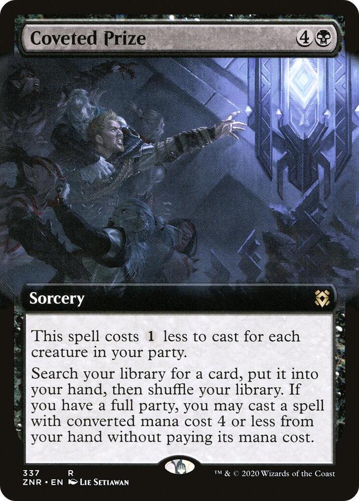 Coveted Prize (Extended Art) [Zendikar Rising] 337