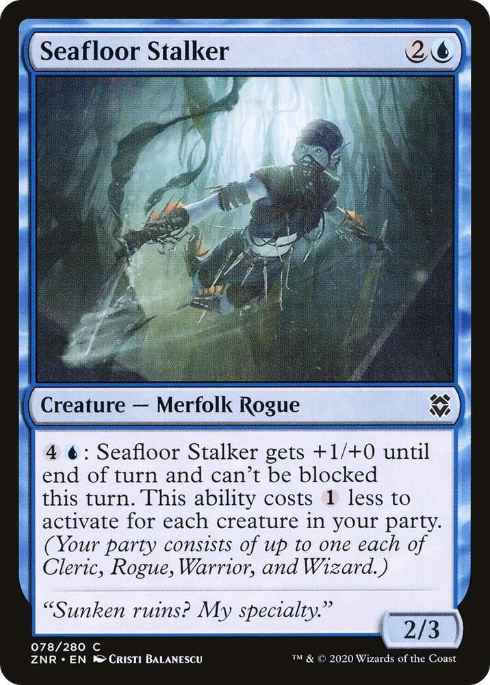 Seafloor Stalker [Zendikar Rising] 78