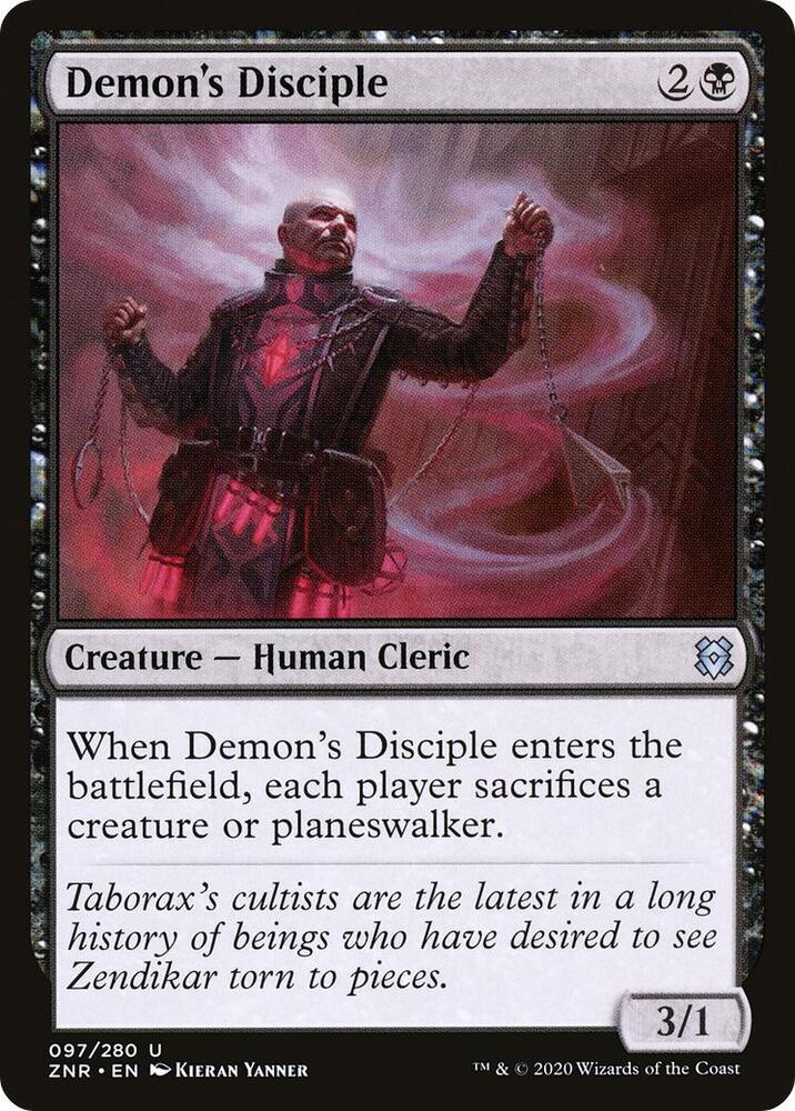 Demon's Disciple [Zendikar Rising] 97