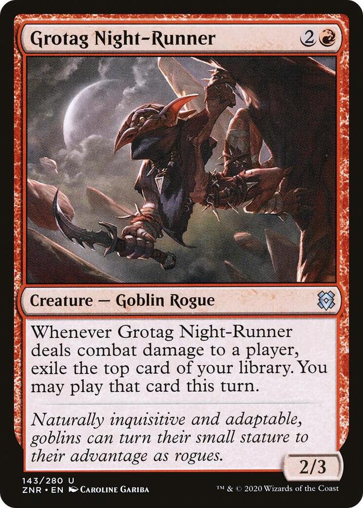 Grotag Night-Runner [Zendikar Rising] 143