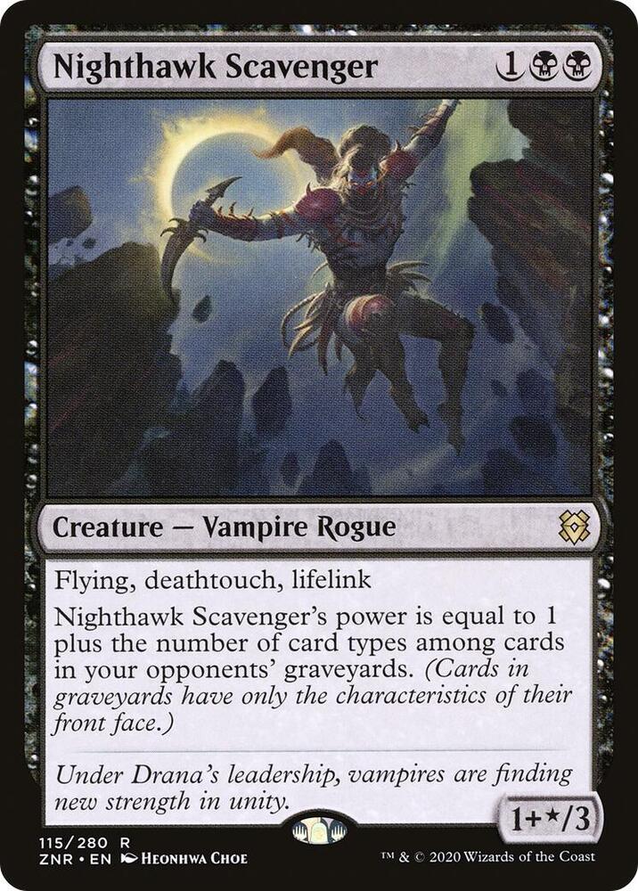 Nighthawk Scavenger [Zendikar Rising] 115