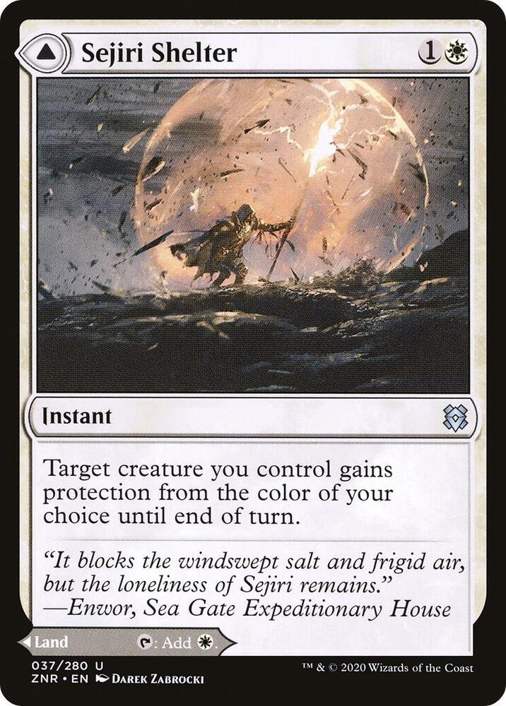 Sejiri Shelter [Zendikar Rising] 37