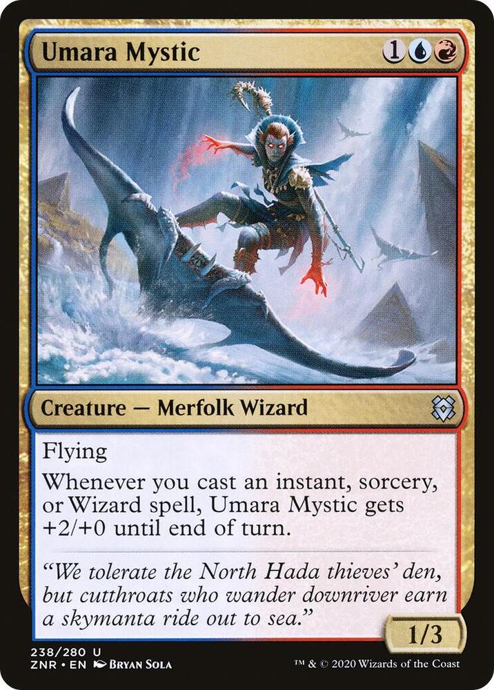 Umara Mystic [Zendikar Rising] 238