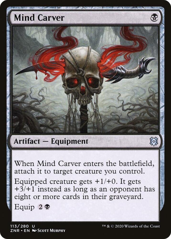 Mind Carver [Zendikar Rising] 113