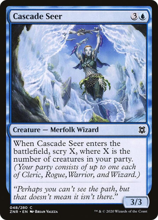 Cascade Seer [Zendikar Rising] 48
