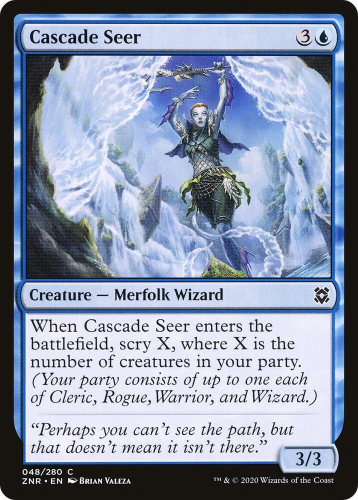 Cascade Seer [Zendikar Rising] 48