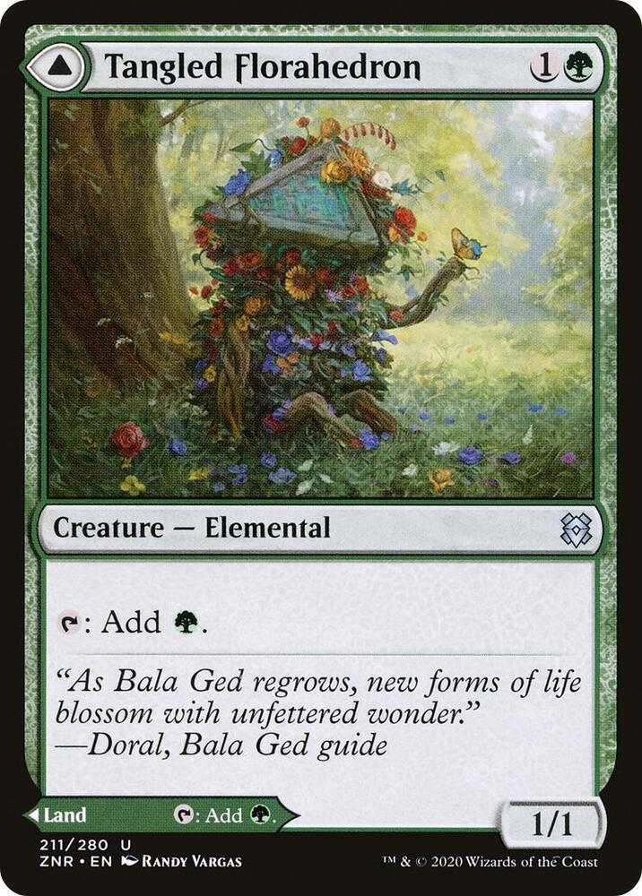 Tangled Florahedron [Zendikar Rising] 211