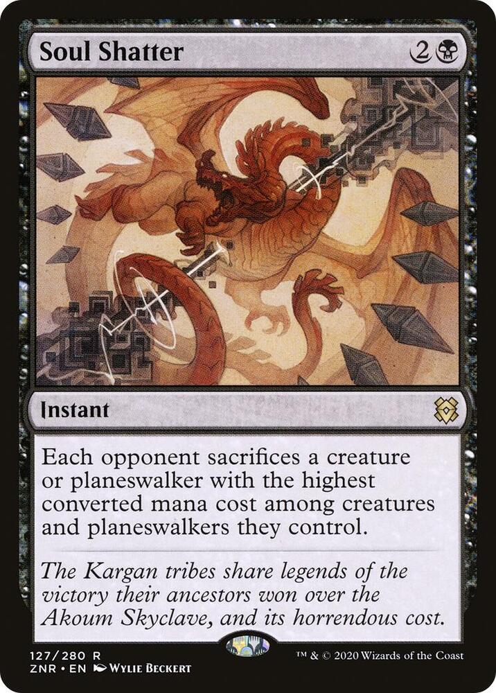 Soul Shatter [Zendikar Rising] 127