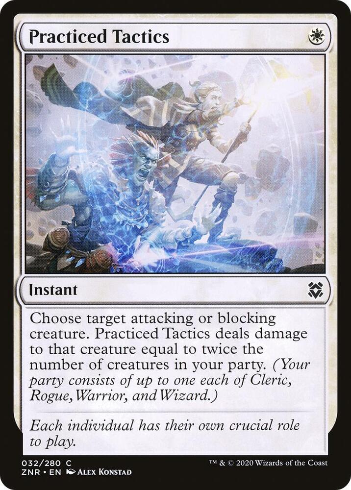 Practiced Tactics [Zendikar Rising] 32