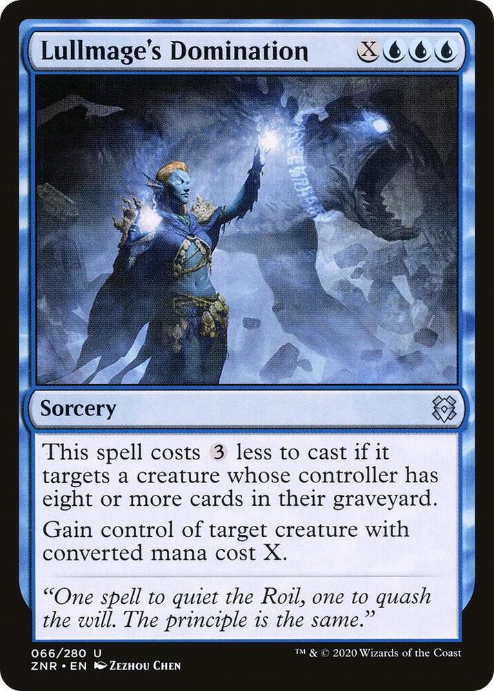 Lullmage's Domination [Zendikar Rising] 66